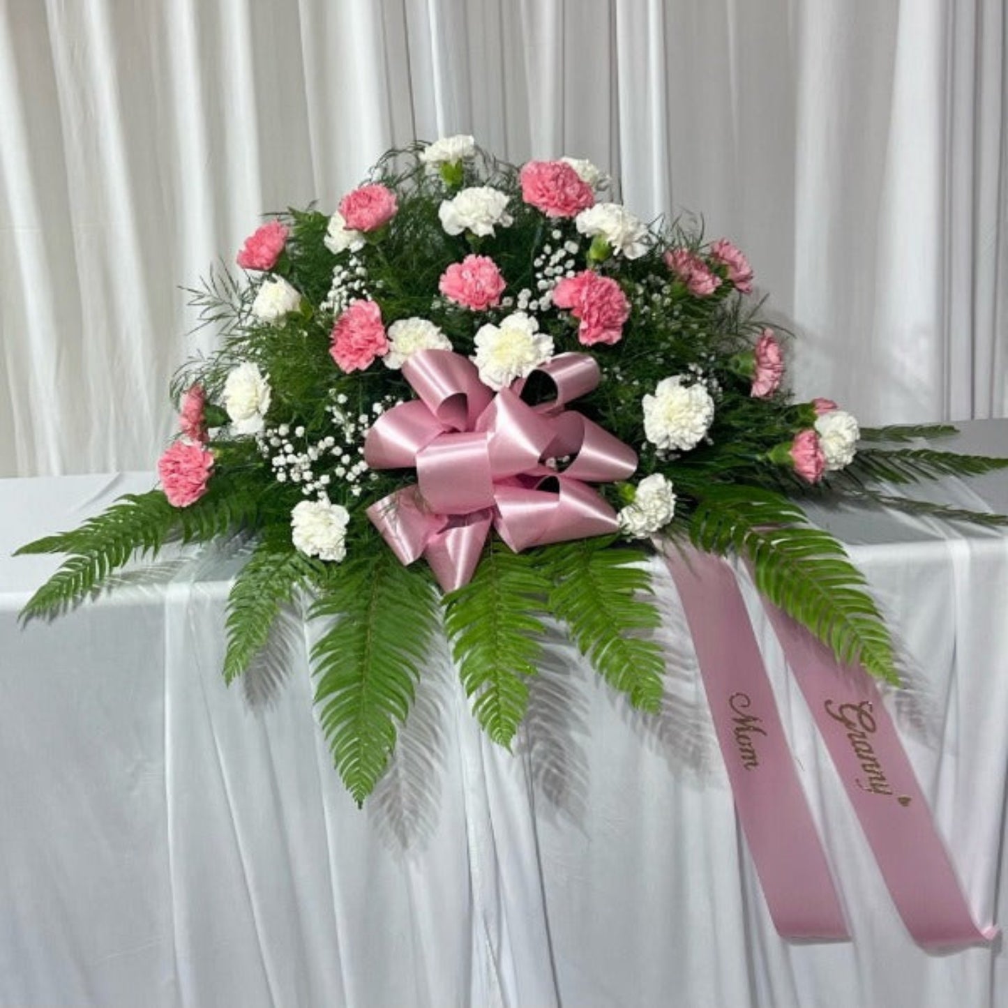 Delicate Casket Spray