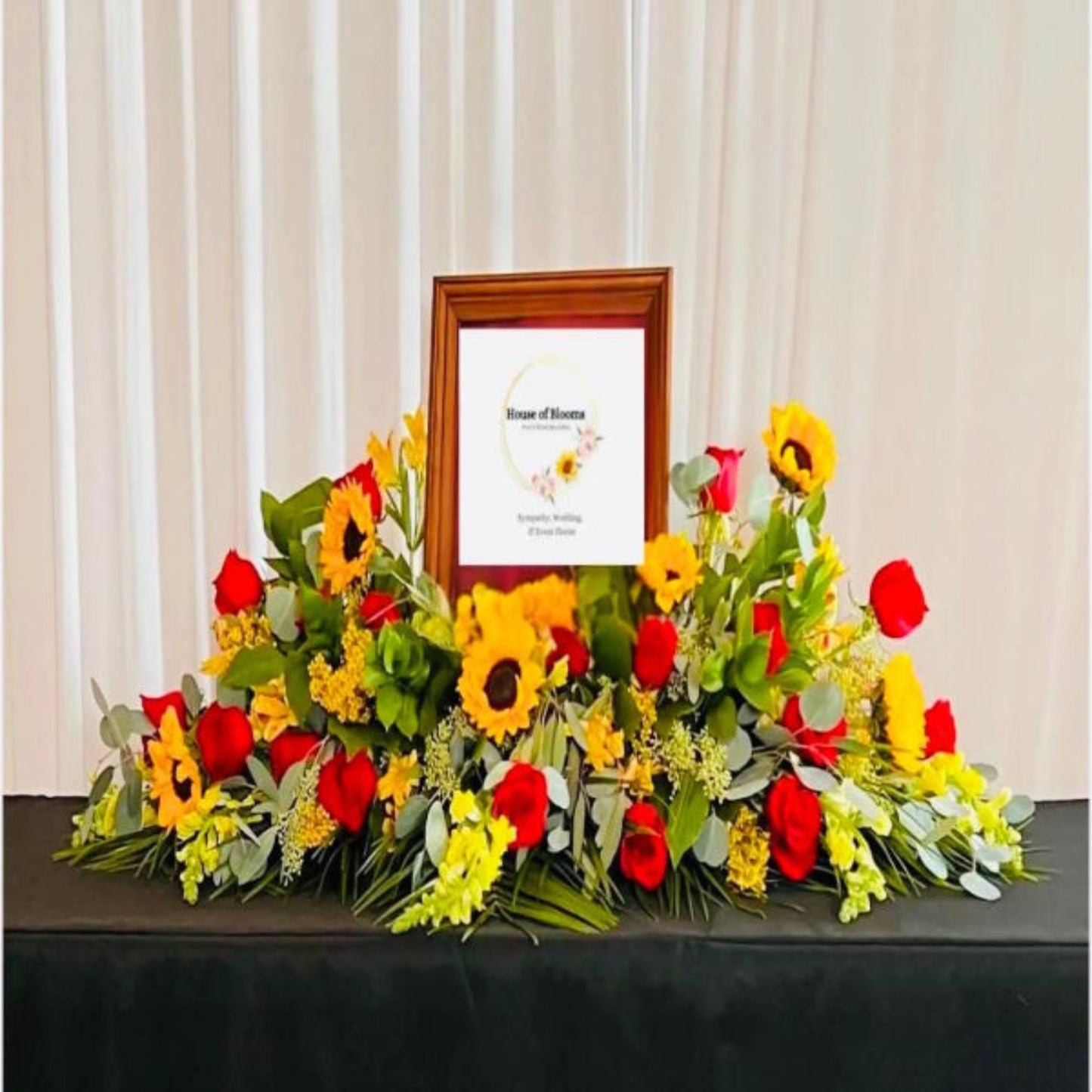Loving Memories Customized Casket Spray
