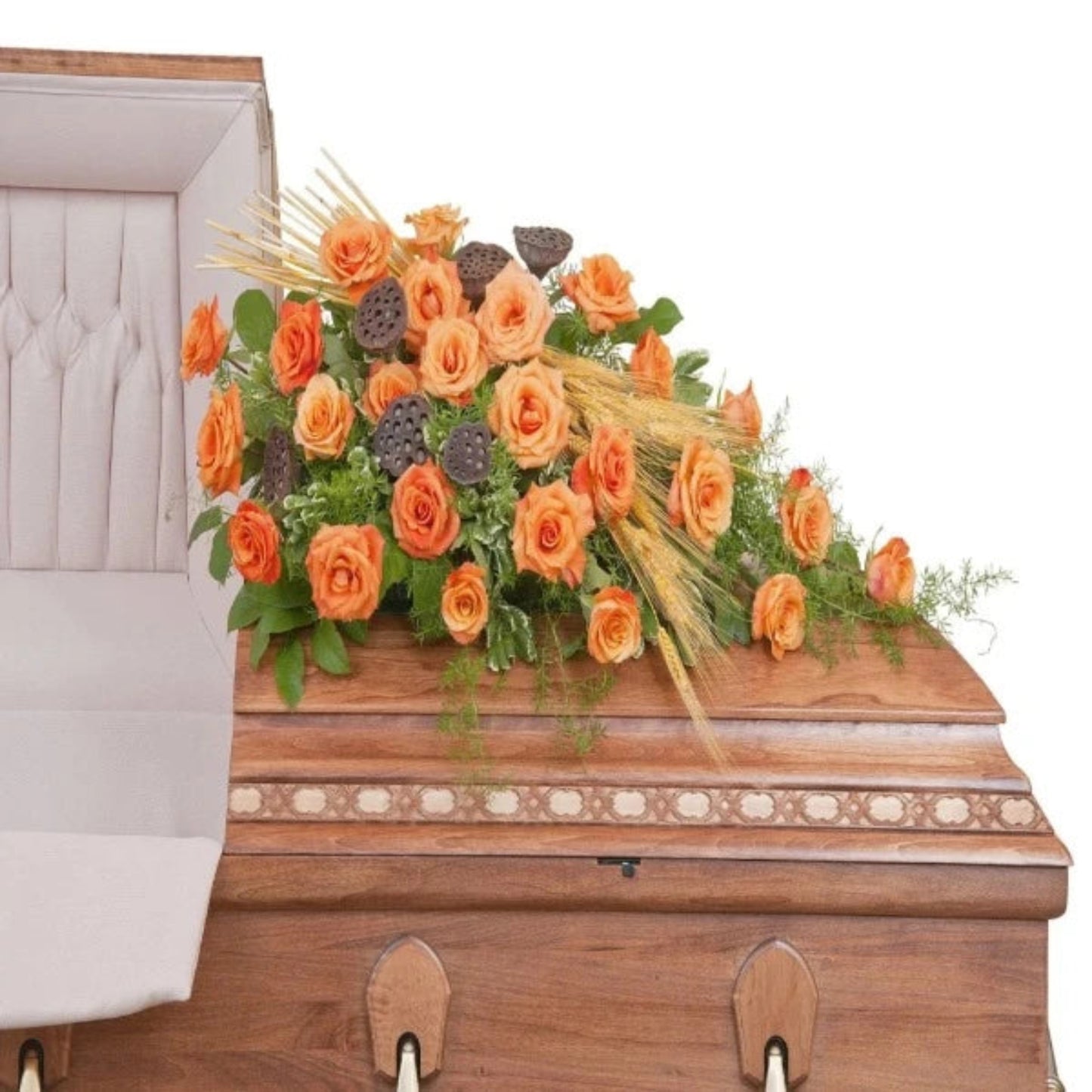 Fall Splendor Casket Spray