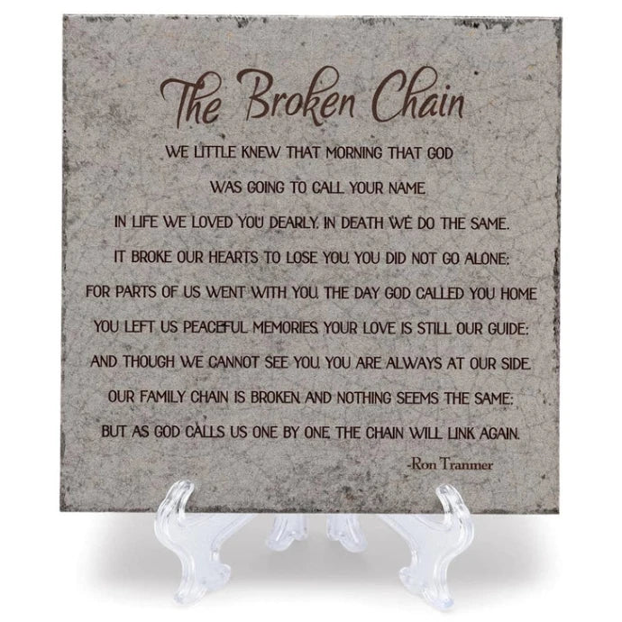 The Broken Chain Decorative Ceramic Tile