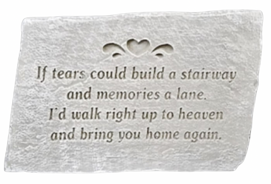 If Tears Could Build A Staircase Stone